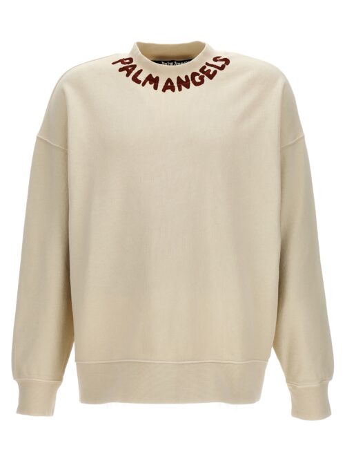 'Seasonal Logo' sweatshirt PALM ANGELS White