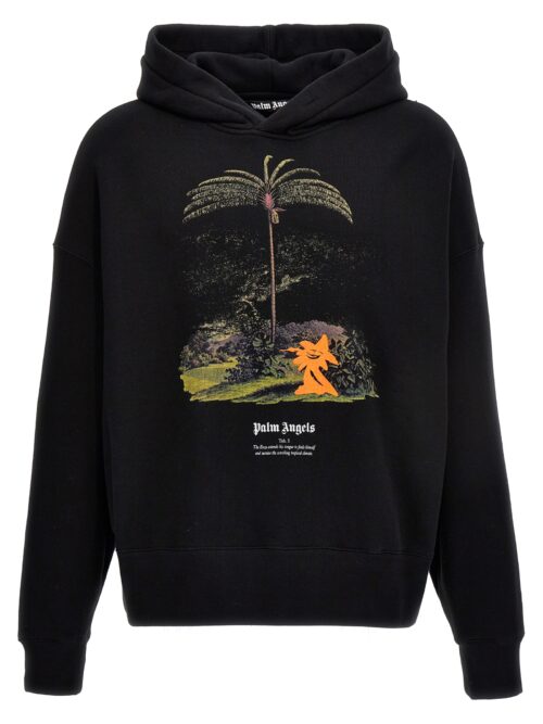 Enzo From The Tropics hoodie PALM ANGELS Black