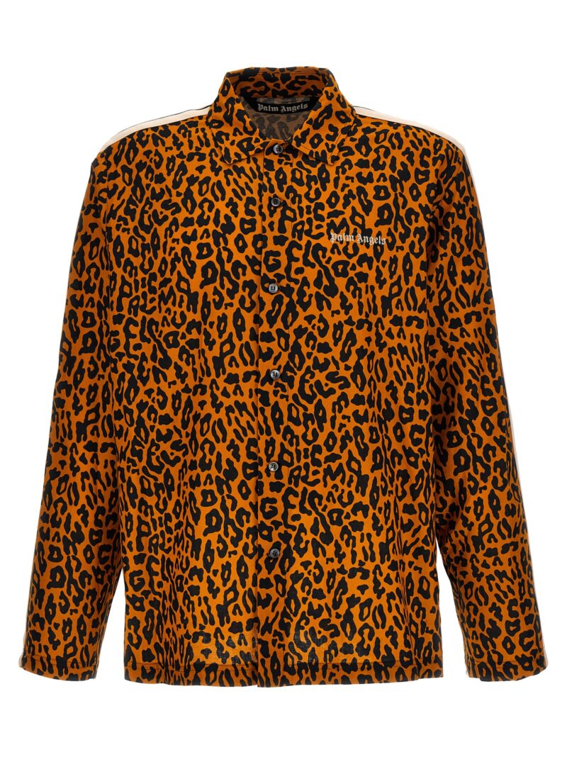 'Cheetah Track' shirt PALM ANGELS Multicolor