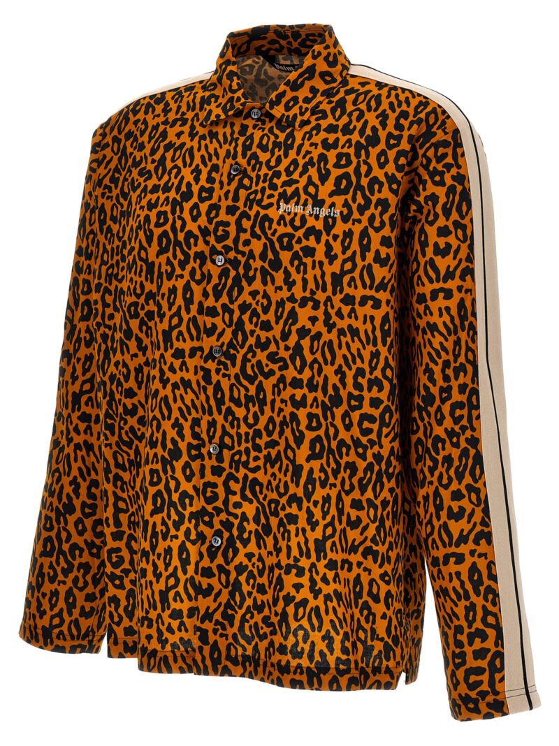 'Cheetah Track' shirt Man PALM ANGELS Multicolor