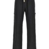 'Monogram' trousers PALM ANGELS Gray
