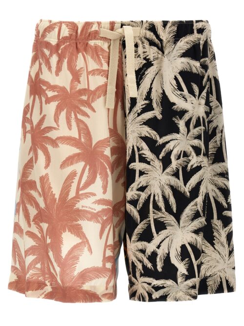 'Patchwork Palms' bermuda shorts PALM ANGELS Multicolor