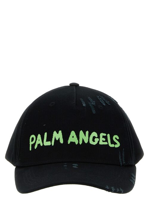 'Seasonal Logo' baseball cap PALM ANGELS Black