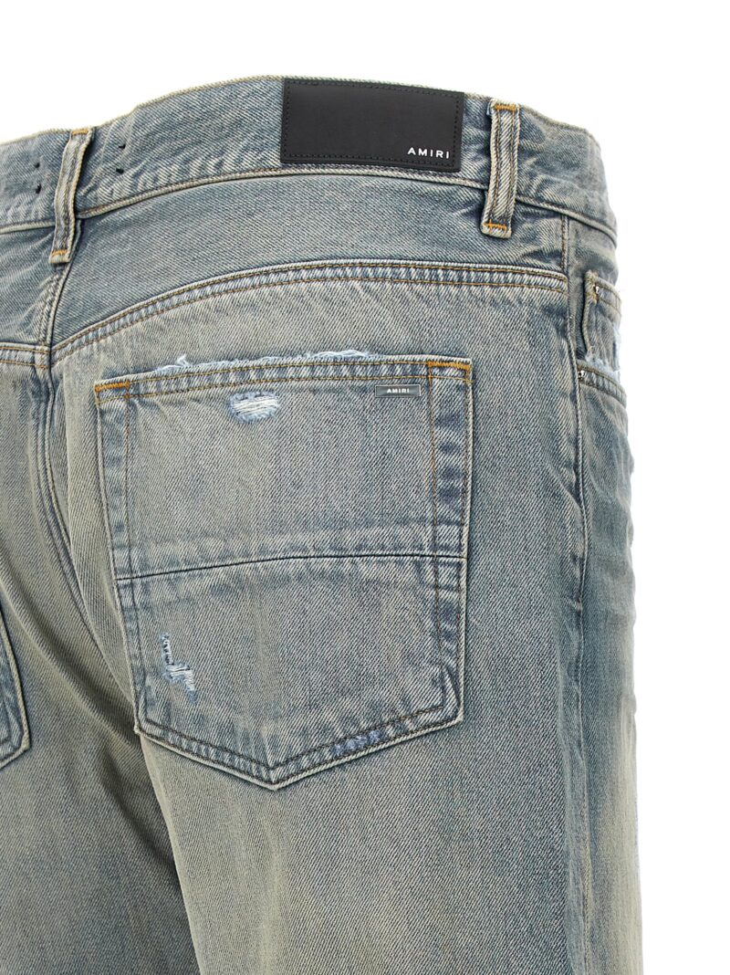 'Shotgun Straight' jeans 100% cotton AMIRI Light Blue