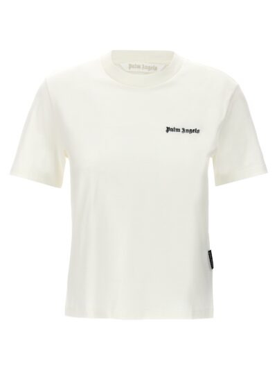 'Classic Logo' t-shirt PALM ANGELS White/Black