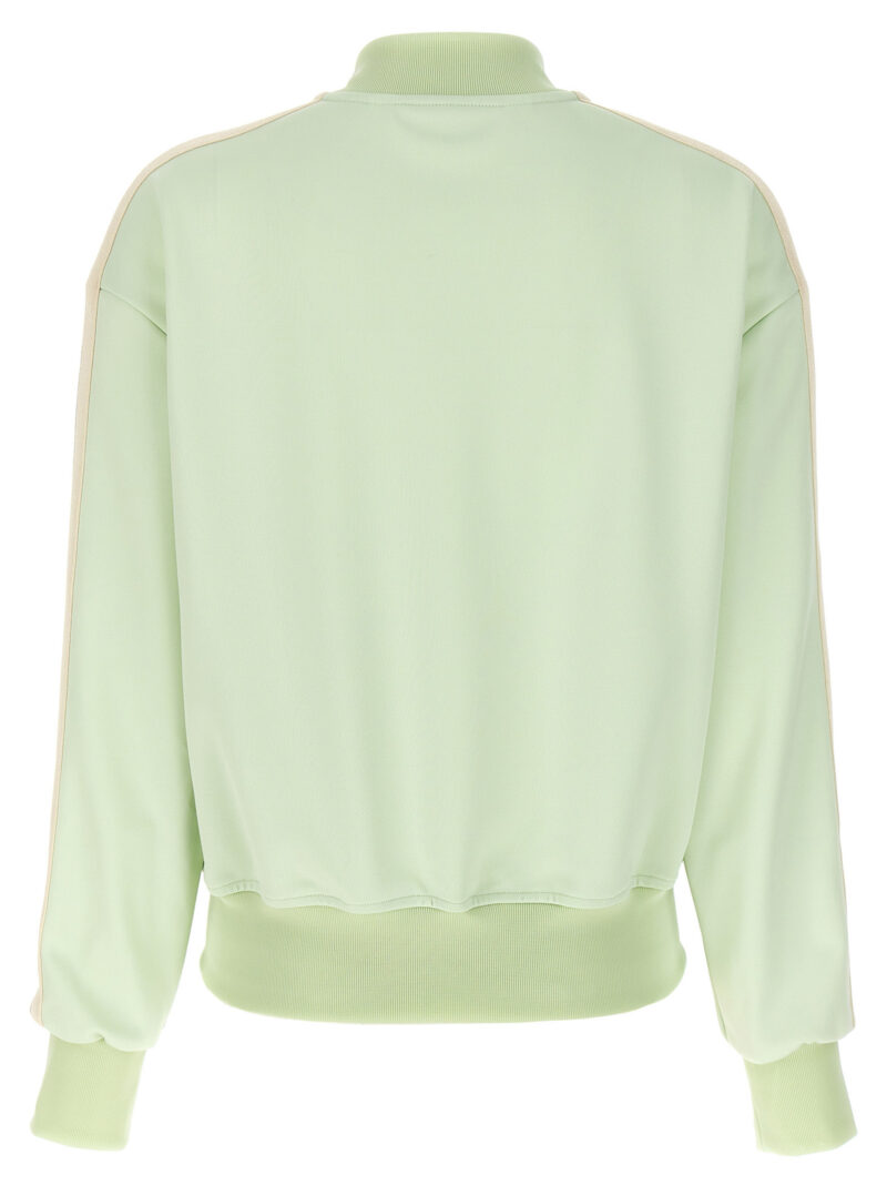 'Classic track' sweatshirt PWBD050S24FAB00151035103 PALM ANGELS Green