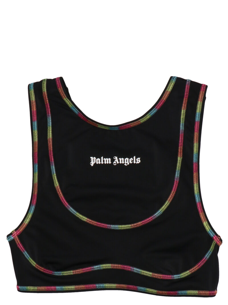 'Rainbow Miami' sports top PALM ANGELS Black