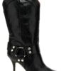 'June' boots PARIS TEXAS Black