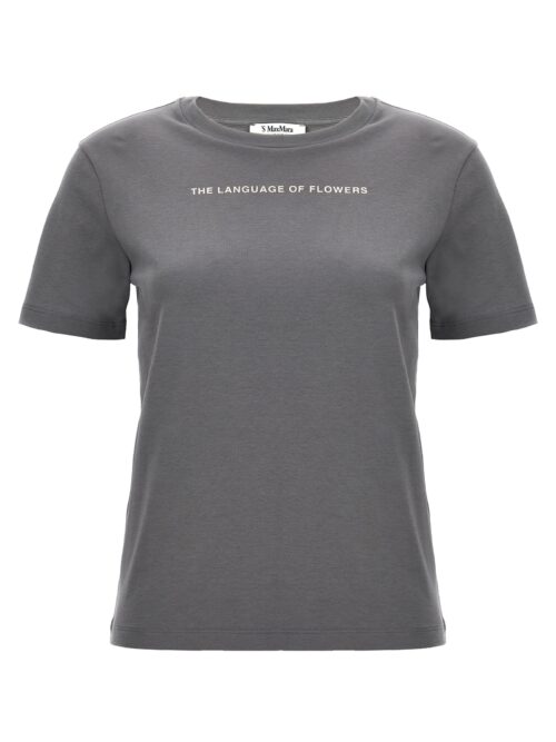 'Quieto' T-shirt MAX MARA 'S Gray