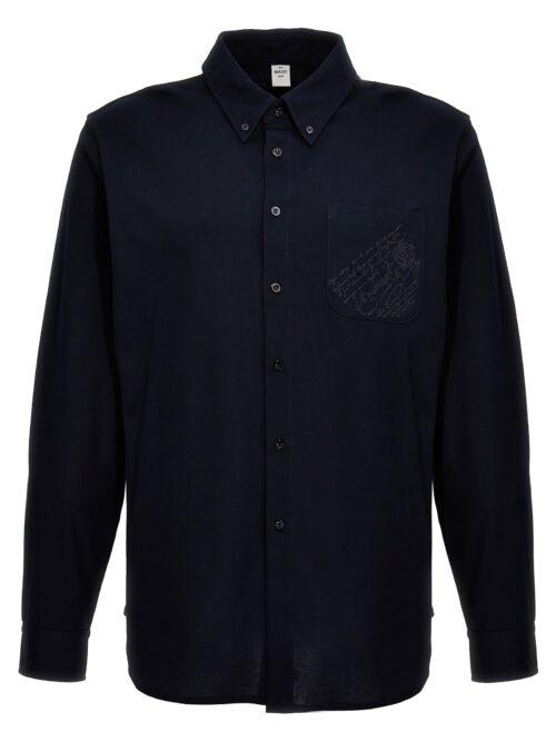 'Scritto Pocket' shirt BERLUTI Blue