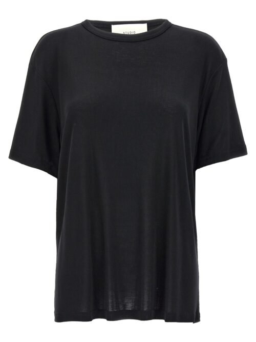 'Rond' T-shirt STUDIO NICHOLSON Black