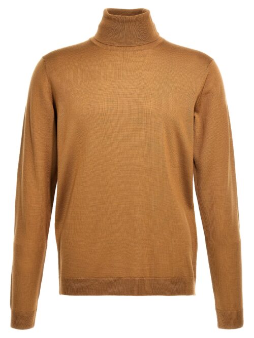 Merino turtleneck sweater ROBERTO COLLINA Beige