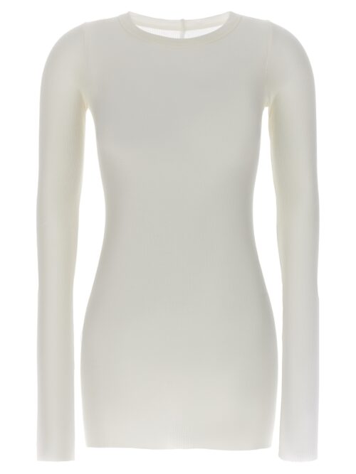 'Rib LS T' T-shirt RICK OWENS White