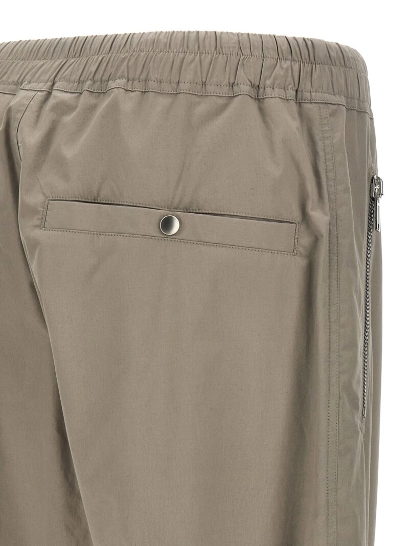 'Tecuatl Track' pants 100% cotton RICK OWENS Beige