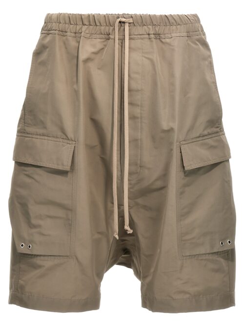 'Cargo pods' bermuda shorts RICK OWENS Beige