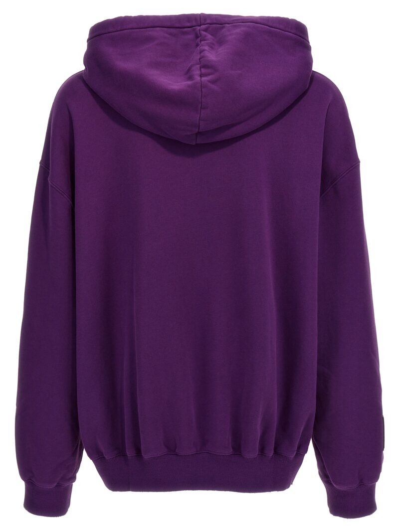 Logo print hoodie RUHO0005J124P24750 LANVIN Purple