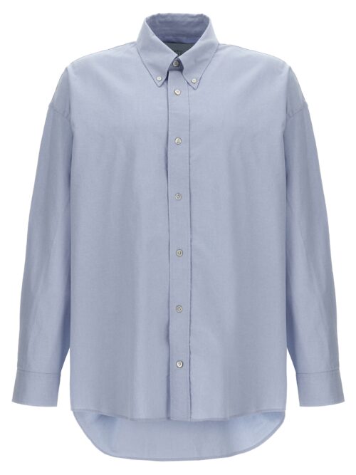 Logo shirt STUDIO NICHOLSON Light Blue