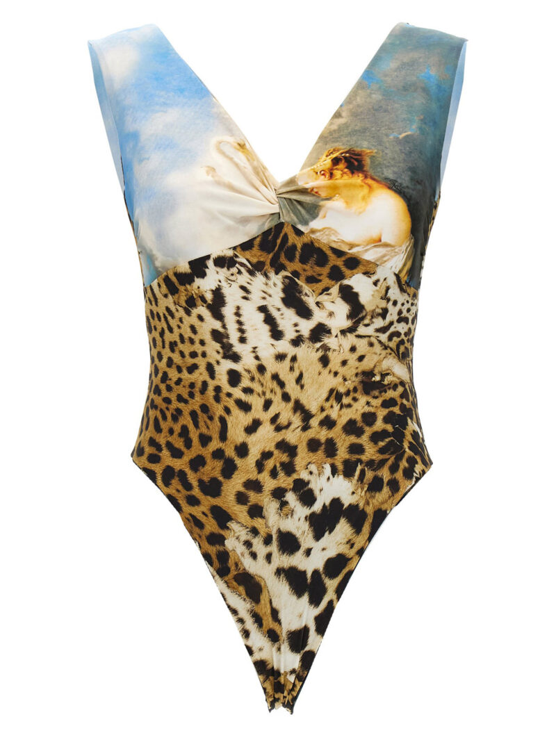 'Wild Leda' reversible inner swimsuit RYT602LNG3809000 ROBERTO CAVALLI Multicolor