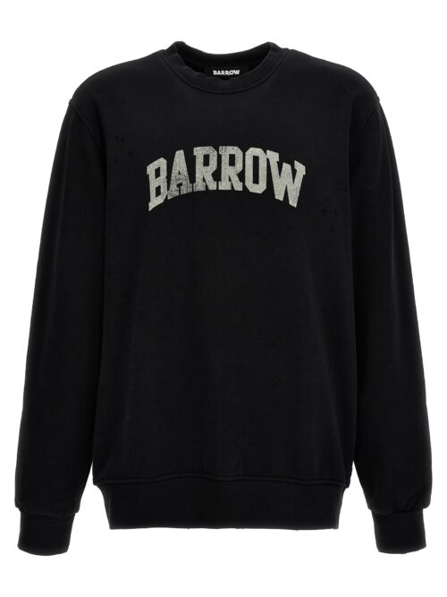 Logo print sweatshirt BARROW Black