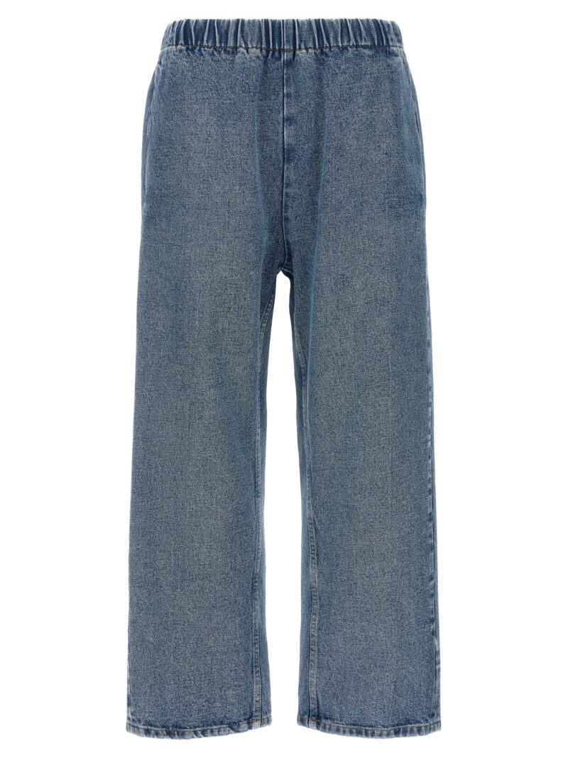 Cropped jeans MM6 MAISON MARGIELA Light Blue
