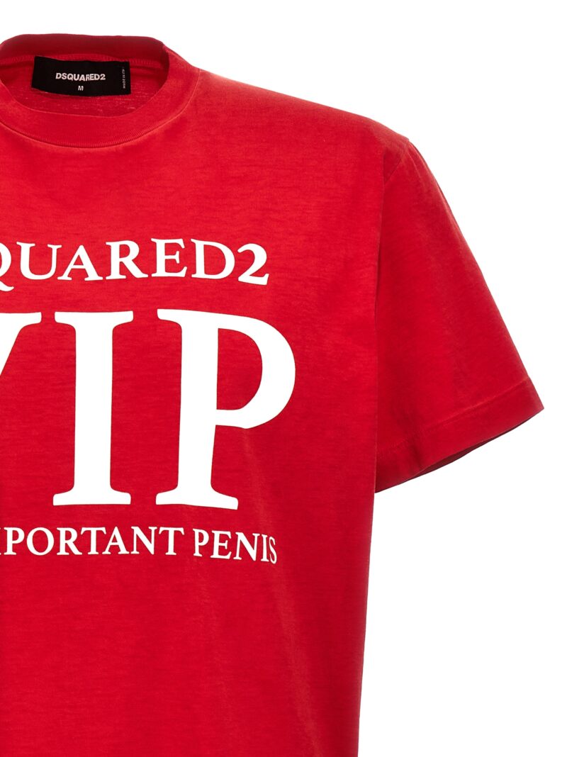 'VIP' t-shirt Man DSQUARED2 Red