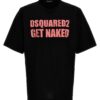 'Get Naked' T-shirt DSQUARED2 Black