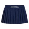 Mini pleated skirt DSQUARED2 Blue