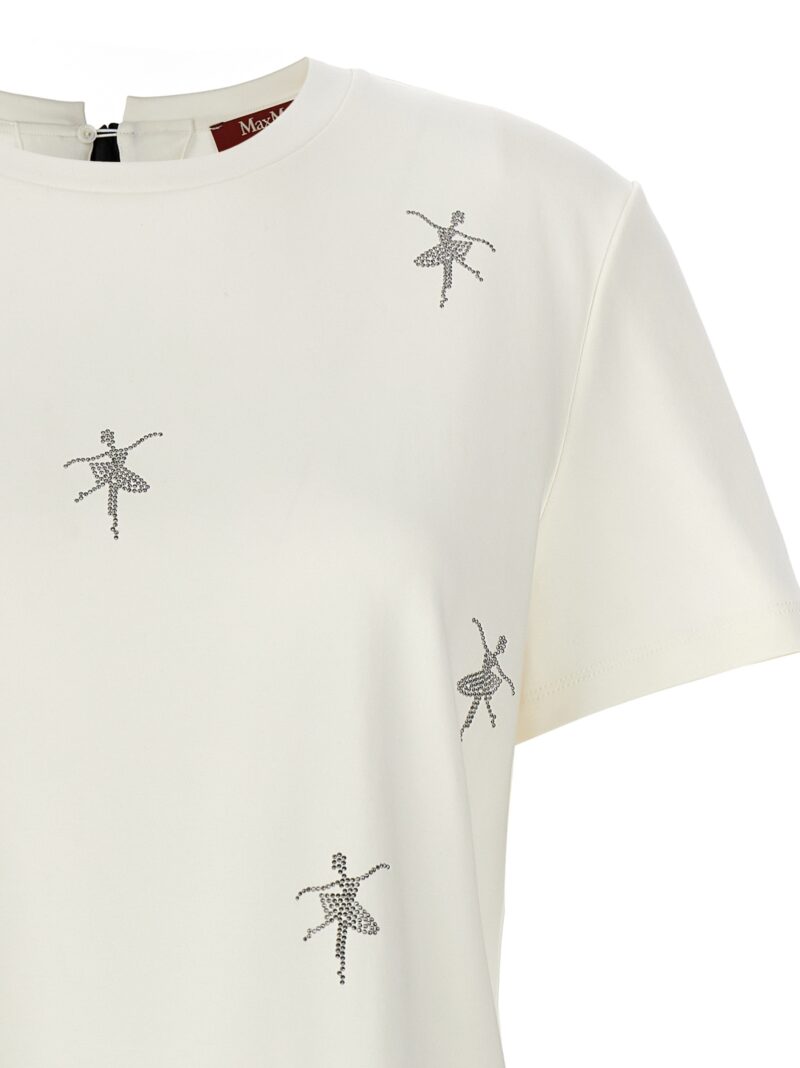 'Secchia' T-shirt Woman MAX MARA STUDIO White