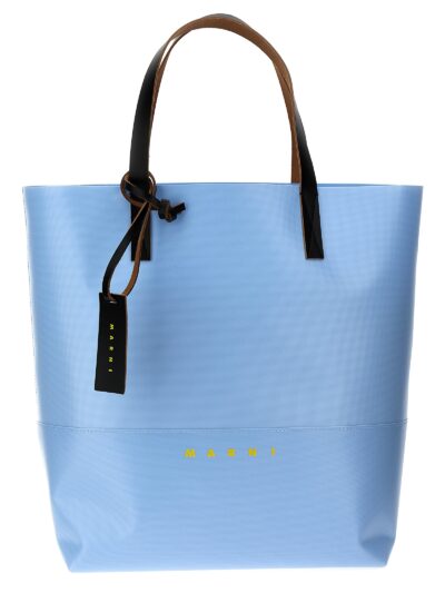 'Tribeca' shopping bag MARNI Light Blue