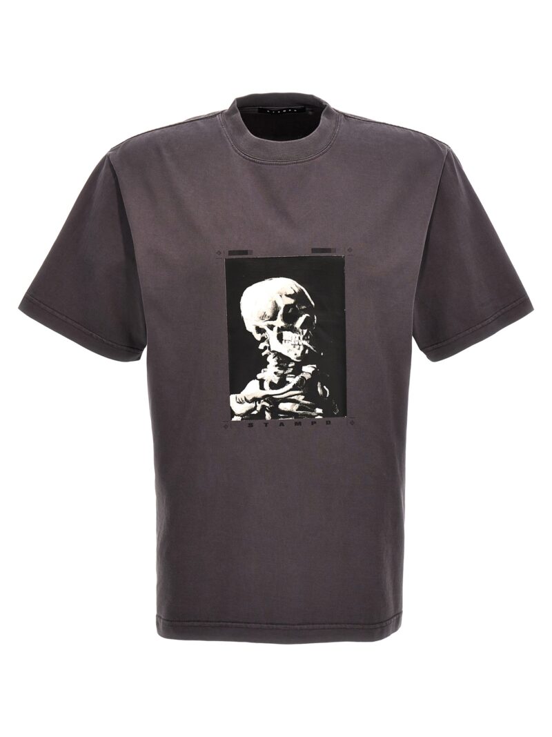 'Skeleton garment' T-shirt STAMPD Gray