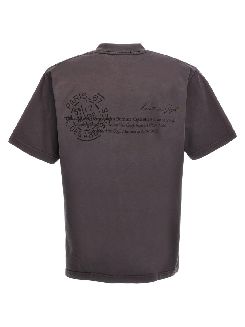 'Skeleton garment' T-shirt SLAM3247TEDKG STAMPD Gray