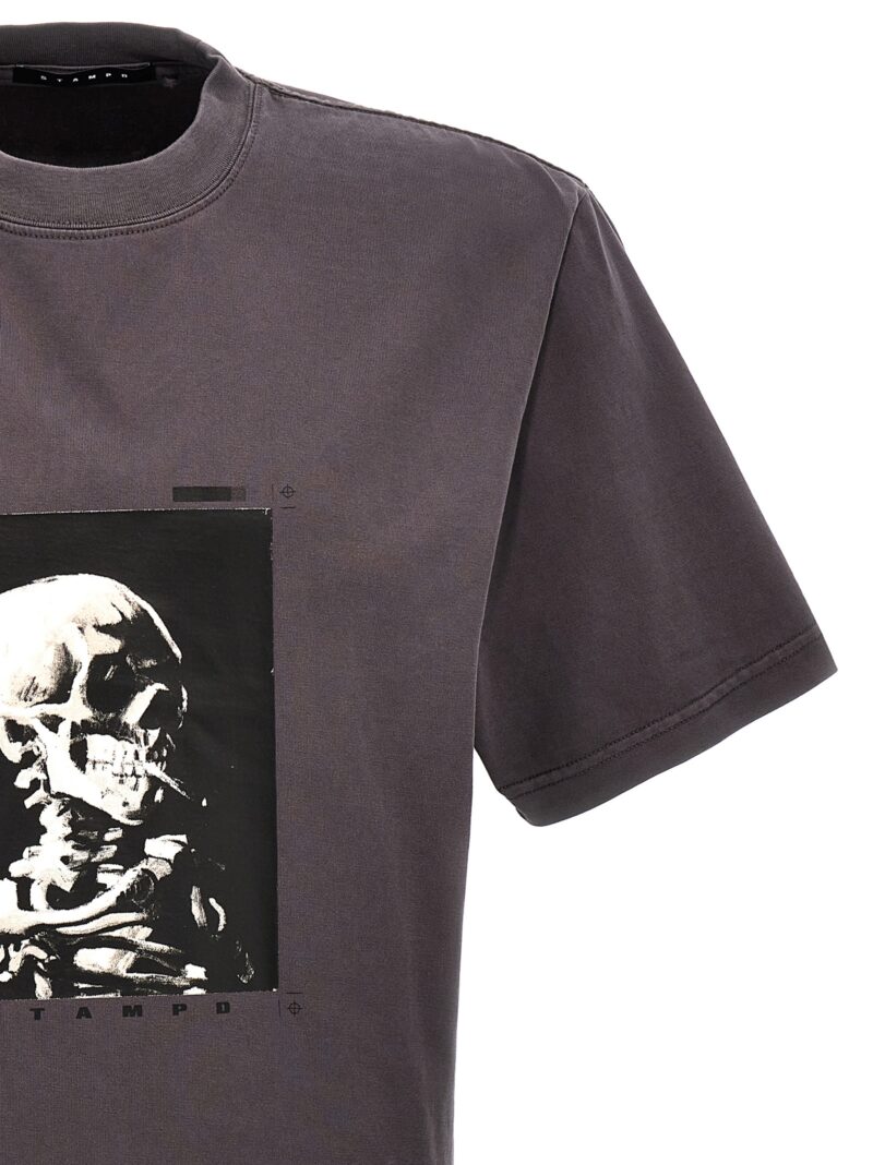 'Skeleton garment' T-shirt Man STAMPD Gray