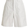 Re-nylon bermuda shorts PRADA White