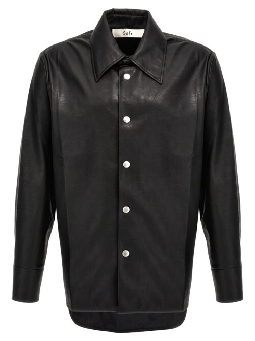 'Rainier' shirt SÉFR Black