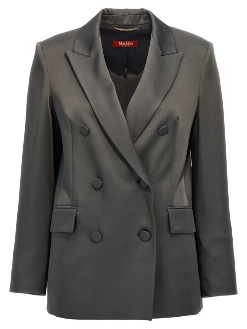 'Teiera' blazer MAX MARA STUDIO Gray