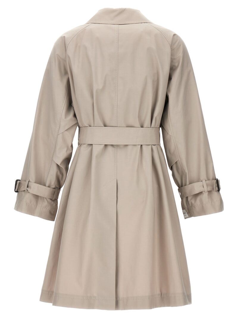 'Titrench' trench coat Woman MAX MARA THE CUBE Beige