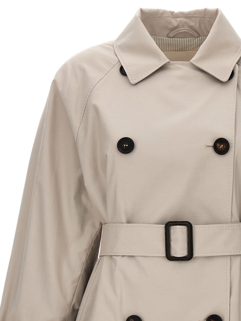 'Titrench' trench coat 66% cotton