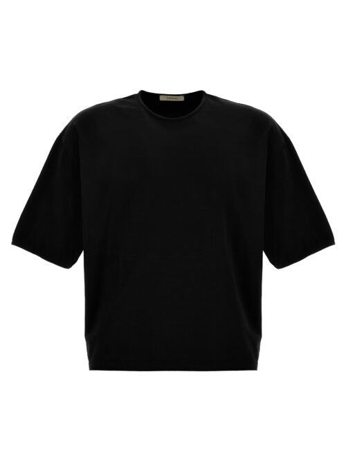 Mercerized cotton t-shirt LEMAIRE Black