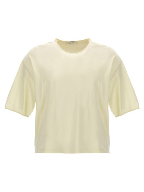 Mercerized cotton t-shirt LEMAIRE Yellow