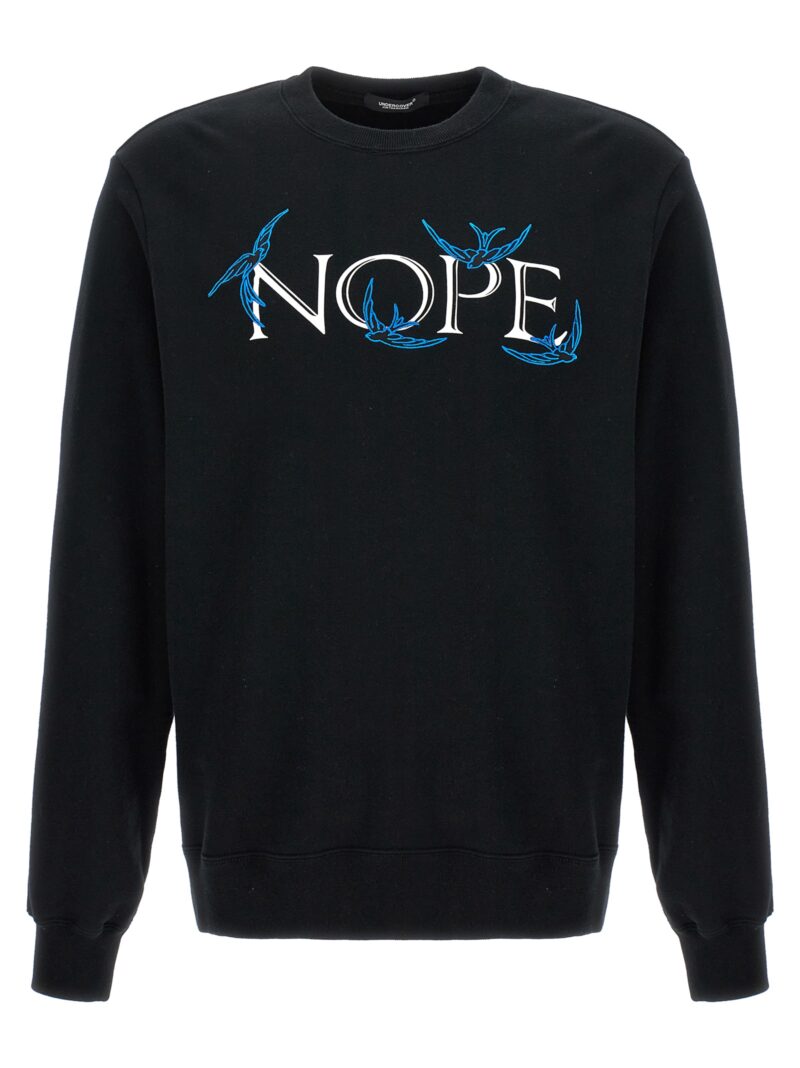 'Nope' sweatshirt UNDERCOVER Black