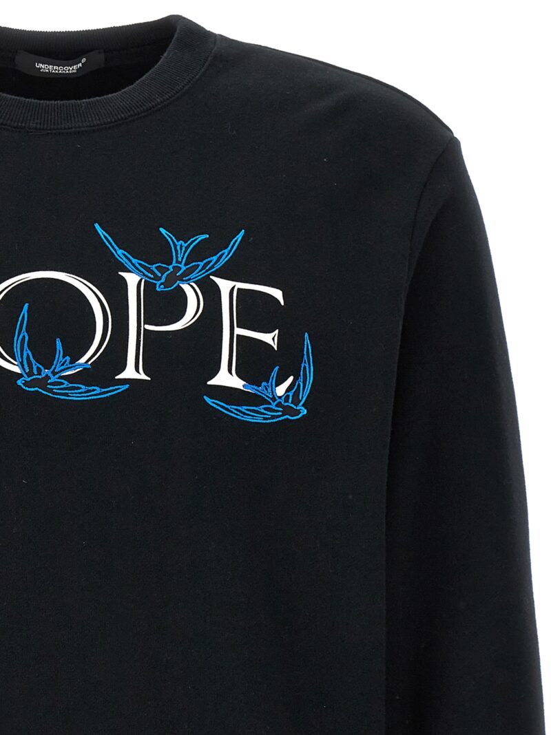 'Nope' sweatshirt Man UNDERCOVER Black