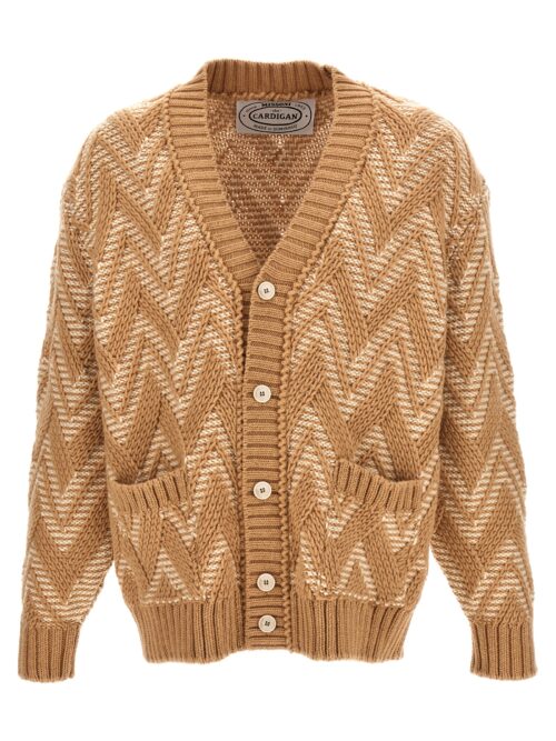 Cardigan 'Zig Zag' MISSONI Beige