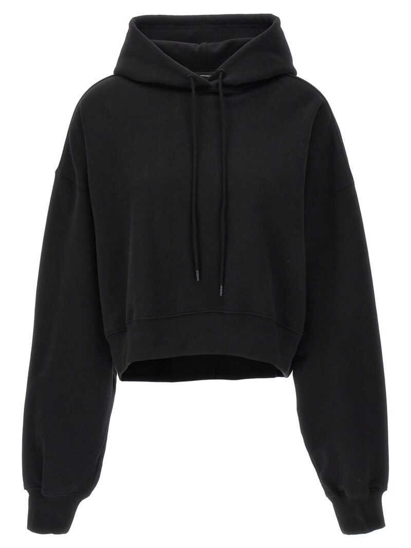 Cropped hoodie WARDROBE NYC Black
