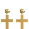 Cross earrings DOLCE & GABBANA Gold