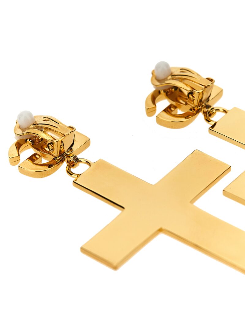 Cross earrings WEQ4C2W1111ZOO00 DOLCE & GABBANA Gold