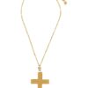 Cross pendant necklace DOLCE & GABBANA Gold