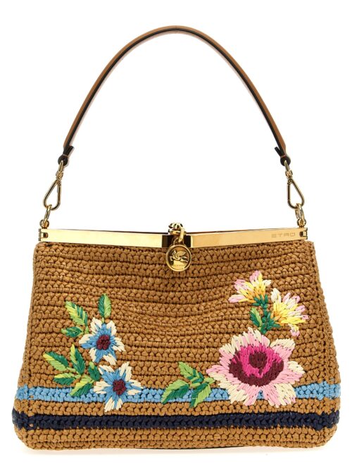 'Vela' medium shoulder bag ETRO Beige