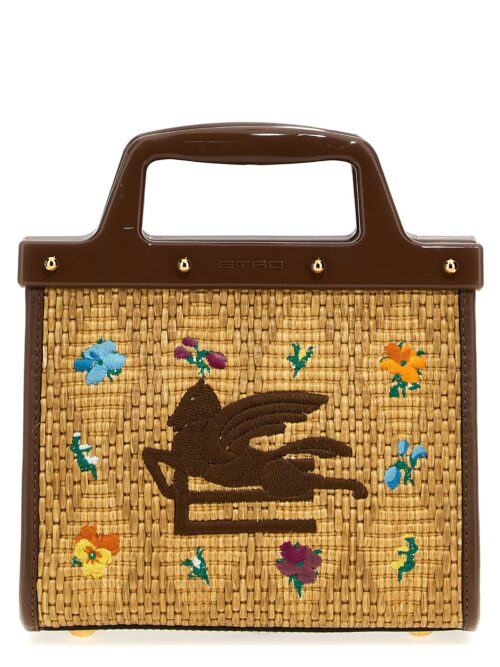 'Love Trotter' small shopping bag ETRO Beige