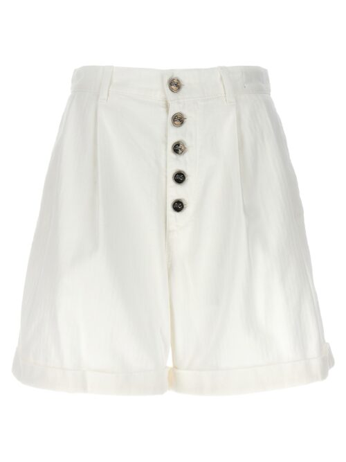 Chevron bermuda shorts ETRO White