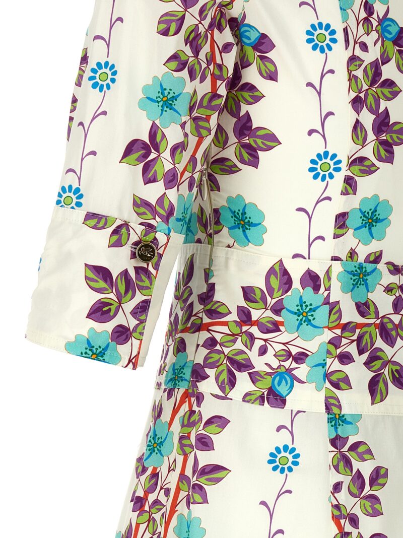 Floral print maxi dress 100% cotton ETRO Multicolor